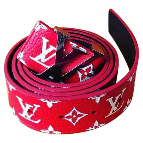 red louis vuitton belt womens|louis vuitton belt original price.